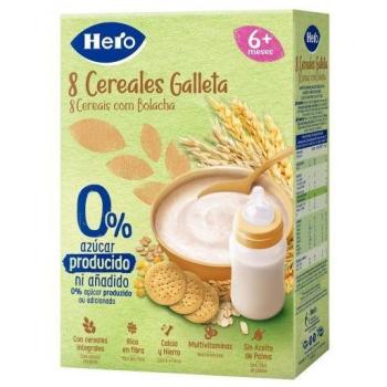 Hero Baby Papilla 8 Cereales con Galleta María 340g