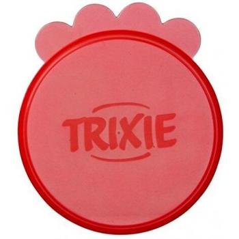 Trixie Tapas para Botes de Comida Húmeda, Diámetro 7 cm, Pack de 3 Unidades