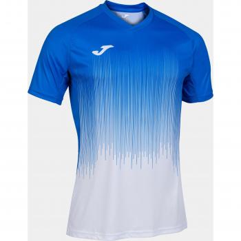 Joma Tiger IV Short Sleeve T-Shirt White Royal