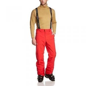 Schöffel Irving Dynamic II - Pantalones de esquí para hombre rojo massive red Talla:50