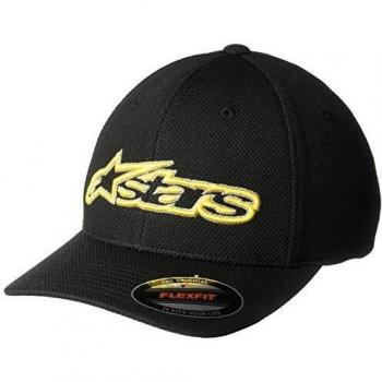 Alpinestars - Gorra de béisbol unisex Blaze Mock Mesh negro y dorado S/M