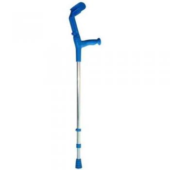 Muleta Bastón Inglés Birregulable de Aluminio Azul FORTA BCR
