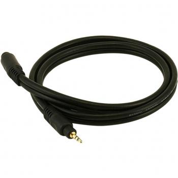 Premium Monoprice 105586 91,44 cm 3,5 mm estéreo macho a 3,5 mm estéreo hembra 22AWG Cable de extensión de - de color negro