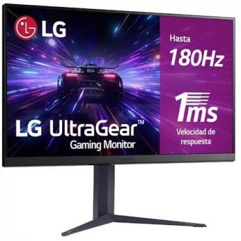 LG Ultragear 32GS85Q-B 31.5 LED Nano IPS QHD 180Hz G-Sync Compatible, 2560 x 1440, Panel VA, 1 ms de tiempo de respuesta, relación de aspecto