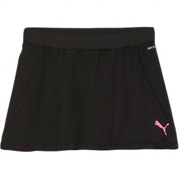 Falda Puma Individual Padel para mujer en color negro