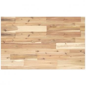 Encimera tocador baño madera maciza acacia sin tratar 60x50x2cm