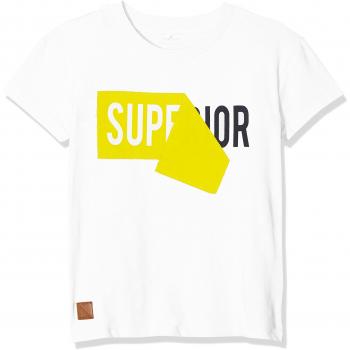 NAME IT Nkmjohann SS Top, Camiseta para Niños, Blanco
