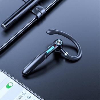 Auriculares Inalámbricos Bluetooth Monofónicos para iPhone y Samsung, Manos Libres, Headset de Negocios y Deportivos