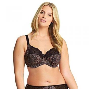 Elomi Morgan Full Cup Underwire Bra - Black, Size 42E