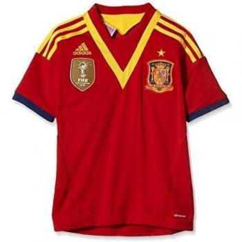 Adidas Trikots Spanien Home - Prenda, color rojo / amarillo, talla 140