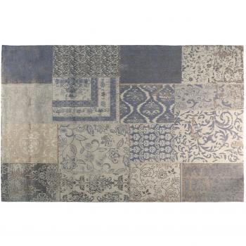 Kavehome Alfombra Steppe, Lana Azul