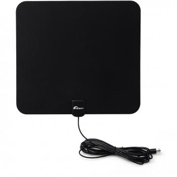moobom Super duenn con 25 dB Señal verstaerker Indoor DVB-T HDTV digital televisor Antena