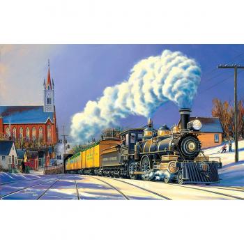 Puzzle de 1000 piezas Llegada del Invierno de Marc Desobeau - SunsOut
