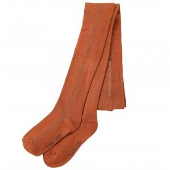 Pantis infantiles color coñac 104 - medias de algodón para niños, pantis para el cole, leggings