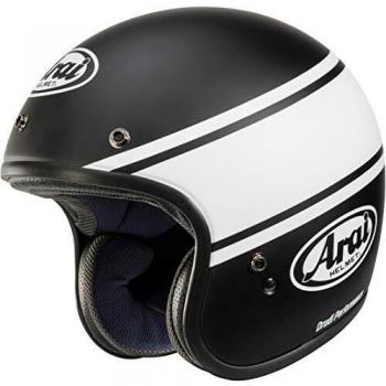 Casco ARAI Freeway Classic negro y blanco, talla XS
