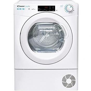 Candy, Smart Pro CSOE H8A2TE S, Secadora 8kg bomba de calor, 7 ciclos rápidos, Wi-Fi, Cajón Easy Case 5L, 67dba, Clase A++