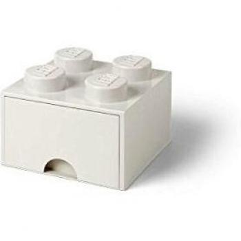 LEGO 4 Brick Drawer - White