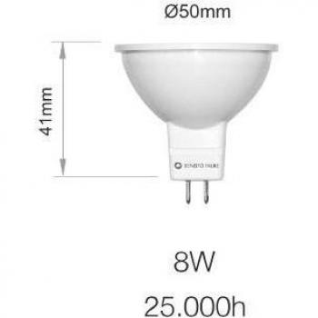 SYSTEM 8W. 60º 12V. 2700K 725Lm