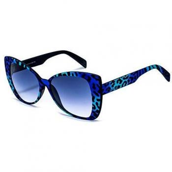 Italia Independent Women's Sunglasses 0904-ZEB-022 Blue 55mm