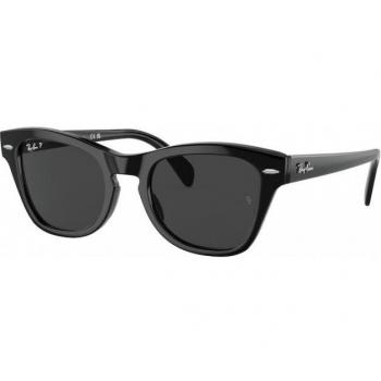 Ray-Ban RB0707S 901/48 Unisex Square Black Sunglasses