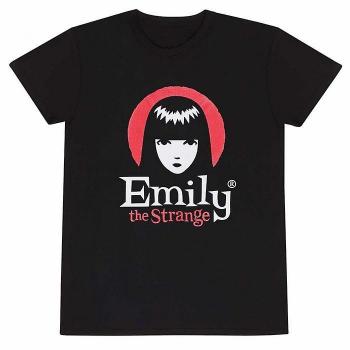 Camiseta Unisex Logo Emily The Strange para Adultos Negra L