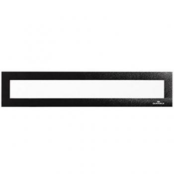 Marco Informativo Magnético DURAFRAME® TOP, Formato A3 (29,7 x 4 cm), Pack de 5, Color Negro