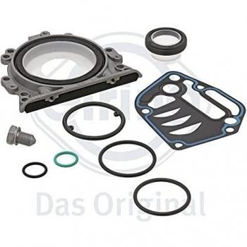 Juego de juntas para bloque motor ELRING 292.011, incluye juntas de cárter y sellos de aceite, fabricado con materiales de alta calidad para asegurar un ajuste perfecto y durabilidad, compatible con múltiples modelos de vehículos
