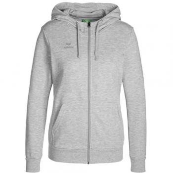 Erima Basic Women's Zip-Up Hoodie Grey Marl