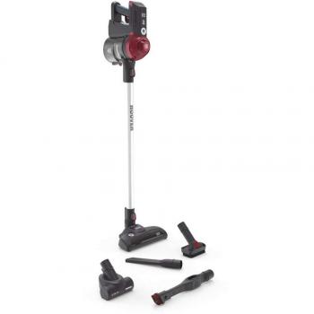 Hoover Freedom FD22RP011 - Aspiradora Escoba 2 en 1, Sin Cable, Ciclónica, Cepillo Especial para Mascotas y Suelos Duros, Batería de Litio Extraíble 22V con Autonomía de 25 Minutos