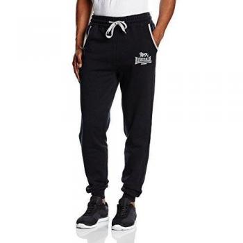 Lonsdale Men's Two Tones Jogging Pants - Regular Fit - Black