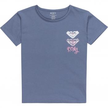 Camiseta de niños Roxy Day And Night, manga corta, diseño gráfico, 100% algodón, ajuste regular
