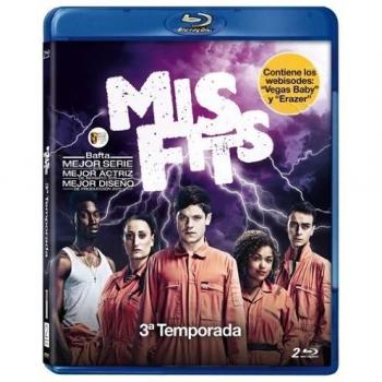 Misfits - Temporada 3 [Blu-ray]