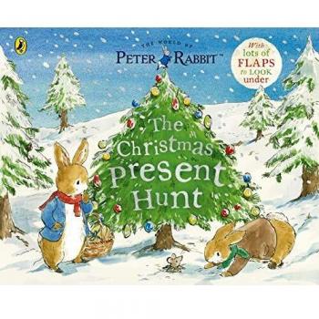 Caza de Regalos Navideños: Libro Interactivo con Páginas Desplegables de Peter Rabbit