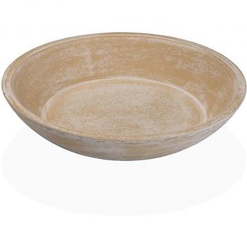 Centro de Mesa Blanco de Madera MDF de Alta Calidad 26x5cm