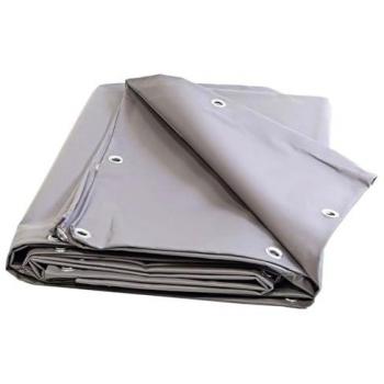 Lona Impermeable para Pérgola Gris 3x5 m - Garantía de 10 Años - Hecha en Francia - Tecplast XP640PR