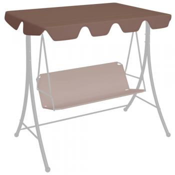 Day and Night - Day and Night Replacement Canopy Garden Swing Brown 188/168x145/110 cm