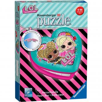 Puzzle 3D Ravensburger Corazón LOL - 54 Piezas