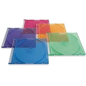 MasterStor 5,2 mm Slim CD/DVD funda vertebradas colores surtidos