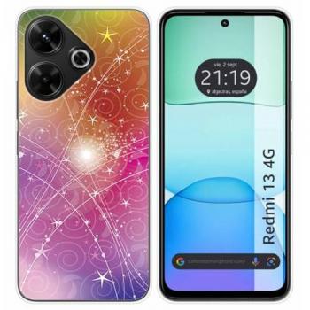 Funda de Silicona Abstracta para Xiaomi Redmi 13 4G