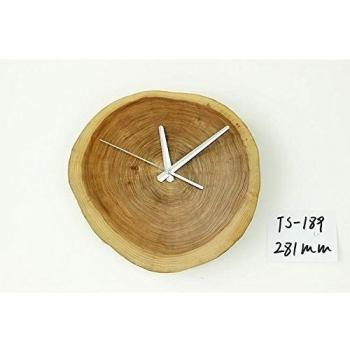 CC Tiempo minimalista pista madera reloj relojes de pared decorativos de barrido silencioso, 281mm