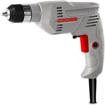 Crown CT10126C Taladro Rotativo, 400 W, Gris y Negro