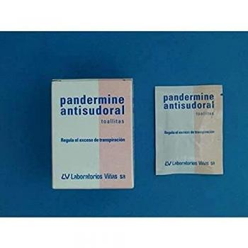 Pandermine antisudoral toallitas 10uds