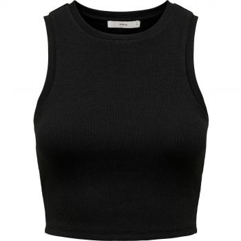 Top corto de tirantes Onlvilma S/L Jrs Noos Negro 15282771 de Only