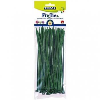 Bridas Verdes Tenax 50 Piezas 200 mm para Uso Interior y Exterior