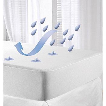 Protector de Colchón Hipersuave, Hipoalergénico, Transpirable e Impermeable