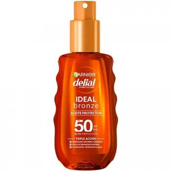 Solar Garnier Delial Ideal Bronze Aceite Protector SPF50