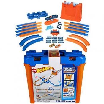 Hot Wheels Deluxe Stunt Box Track Builder Set