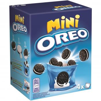 Mini Galletas Oreo 160 gr. [Paquete de 4]