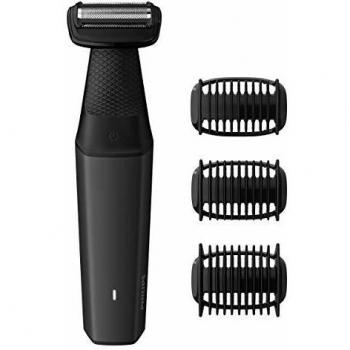 Afeitadora Corporal Philips BODYGROOM Series 3000 BG3016/15 Apta para la Ducha con Peines-Guía