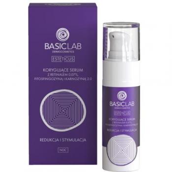 BasicLab Dermocosmetics Esteticus Smoothing Serum to Even Out Skin Tone 30 ml